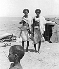 1971 Ethiopia. Armed Afar men