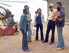 1976 Ethiopia. Planning helicopter search