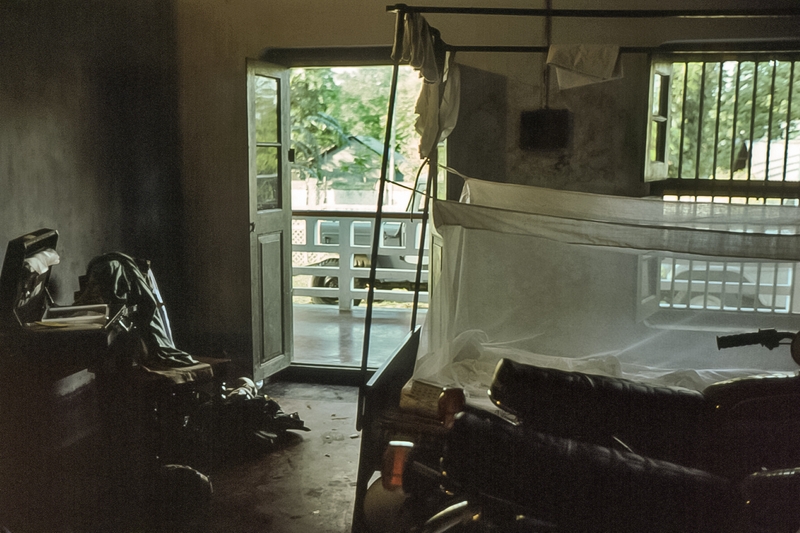 1975 Bangladesh. WHO apartment in guest house