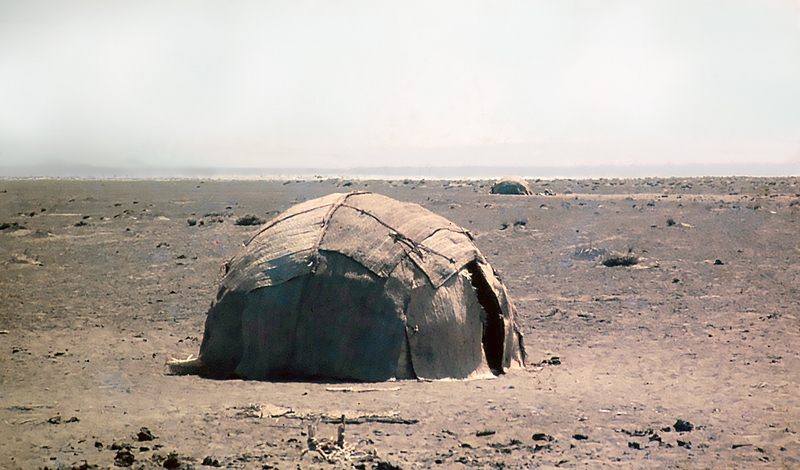  Ethiopia. Danakil desert huts