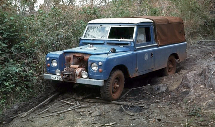 1972 Ethiopia. Well-used vehicle