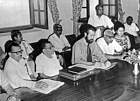 1975 India. State review meeting